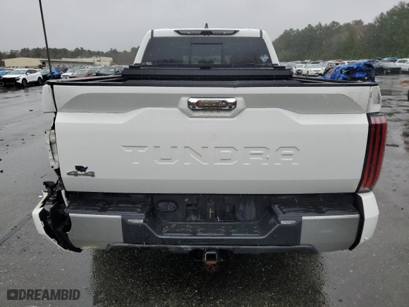 2022 Toyota Tundra 4WD Limited with VIN 5TFJA5DA7NX040124, listed as a Copart auction lot 81328234 with 26,114 mi miles and Salvage Title. Bid and sale history available at carsss.com. Image 6.