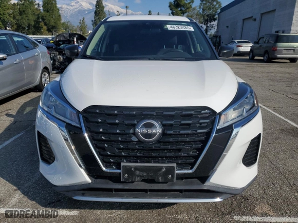 2023 Nissan Kicks S with VIN 3N1CP5BV7PL474252, listed as a Copart auction lot 48322485 with 37,994 mi miles and Salvage Title. Bid and sale history available at carsss.com. Image 5.