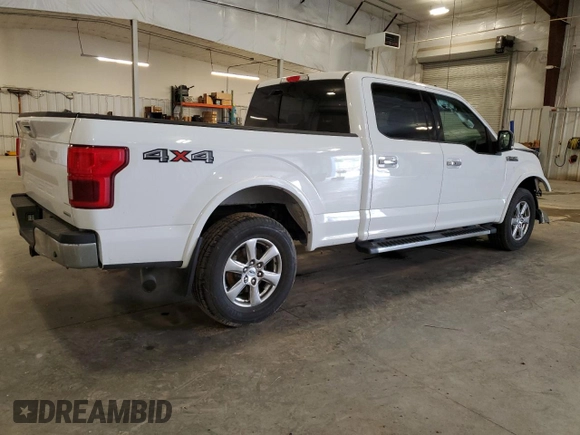 2019 Ford F-150 XL with VIN 1FTFW1E45KFC86941, listed as a Copart auction lot 57488365 with 87,241 mi miles and Salvage title. Bid and sale history available at DreamBid. Image 3.