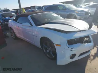 2012 Chevrolet Camaro 2LT with VIN 2G1FC3D35C9125716, listed as a IAAI auction lot 41133595 with 128,002 mi miles. Bid and sale history available at carsss.com. Image 1.