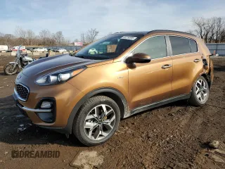 2021 Kia Sportage EX z VIN KNDPNCAC0M7844692, wystawiony jako Copart lot #49776395 z przebiegiem 37 420 mil mil oraz Szkoda całkowita • Salvage title. Historia ofert i sprzedaży dostępna na DreamBid. Obrazek 1.