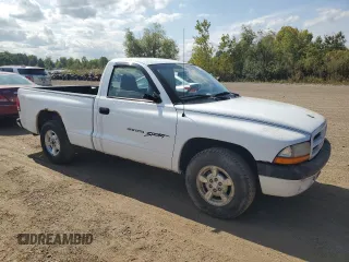 2001 Dodge Dakota with VIN 1B7FL26X91S132570, listed as a Copart auction lot 72270094 with 118,842 mi miles and Salvage Title. Bid and sale history available at carsss.com. Image 4.