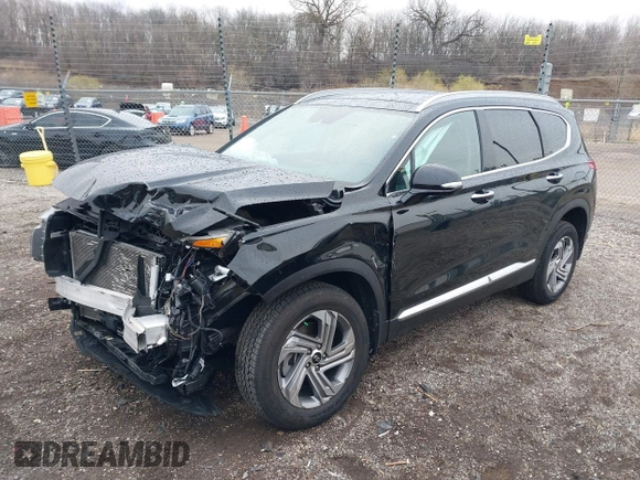 2023 Hyundai Santa Fe SEL with VIN 5NMS3DAJ7PH524867, listed as a IAAI auction lot 41993126 with 39,478 mi miles and . Bid and sale history available at DreamBid. Image 2.