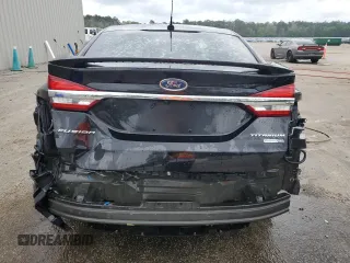 2018 Ford Fusion Titanium with VIN 3FA6P0D90JR225766, listed as a Copart auction lot 59399825 with 147,979 mi miles and Salvage title. Bid and sale history available at DreamBid. Image 6.
