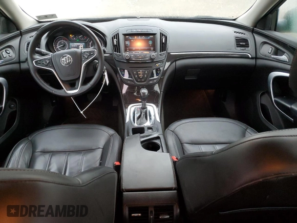 2014 Buick Regal with VIN 2G4GL5EX3E9322598, listed as a Copart auction lot 81448414 with 82,742 mi miles and Salvage Title. Bid and sale history available at DreamBid. Image 8.