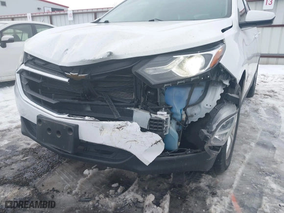 2020 Chevrolet Equinox LT with VIN 3GNAXVEX5LS709689, listed as a IAAI auction lot 41600809 with 34,918 mi miles. Bid and sale history available at carsss.com. Image 6.