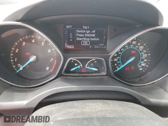2013 Ford Escape SEL with VIN 1FMCU0HXXDUA70618, listed as a Copart auction lot 65431165 with 200,773 mi miles and Clean title. Bid and sale history available at DreamBid. Image 9.