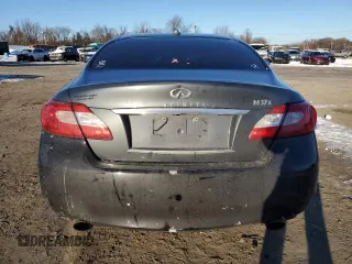 2011 Infiniti M37 with VIN JN1BY1AR6BM373546, listed as a Copart auction lot 87723595 with 284,173 mi miles and Salvage Title. Bid and sale history available at carsss.com. Image 6.