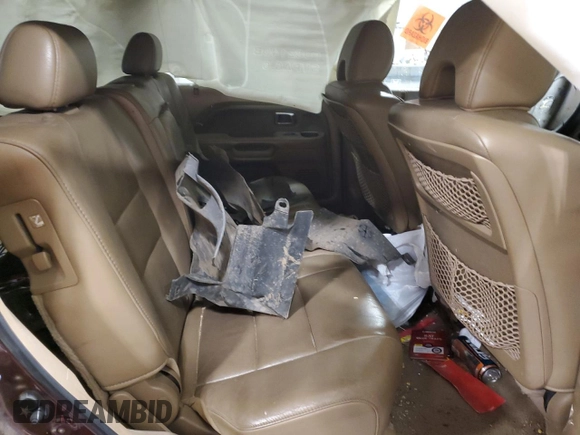 2007 Honda Pilot EX-L with VIN 2HKYF18547H535420, listed as a Copart auction lot 56931095 with 223,086 mi miles and Non repairable. Bid and sale history available at DreamBid. Image 10.