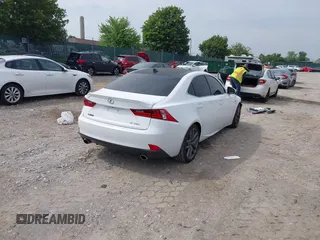 2015 Lexus IS 250 with VIN JTHBF1D2XF5046910, listed as a IAAI auction lot 42621534 with 79,155 mi miles and . Bid and sale history available at DreamBid. Image 4.