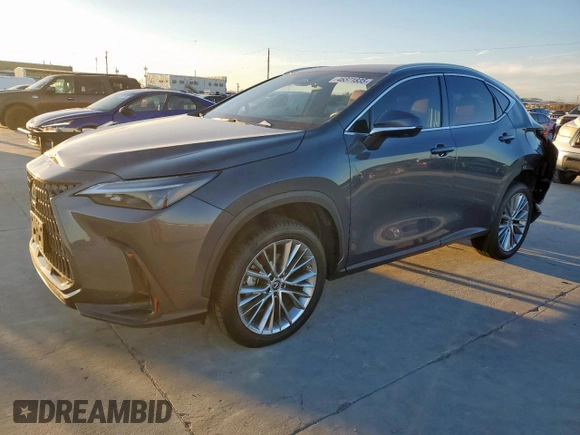 2023 Lexus NX with VIN 2T2GGCEZ6PC023331, listed as a Copart auction lot 46371835 with 12,764 mi miles and Salvage Title. Bid and sale history available at carsss.com. Image 1.