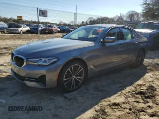 2023 BMW 5 Series 540i xDrive with VIN WBA73BJ04PWY03091, listed as a Copart auction lot 83214504 with Not Provided miles and Salvage Title. Bid and sale history available at carsss.com. Image 1.