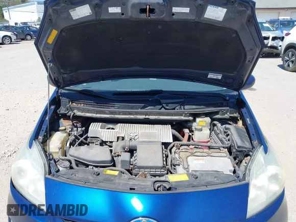 2010 Toyota Prius II with VIN JTDKN3DU9A1298360, listed as a IAAI auction lot 42169184 with 207,738 mi miles. Bid and sale history available at carsss.com. Image 10.