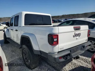 2020 Jeep Gladiator Overland with VIN 1C6HJTFGXLL181768, listed as a Copart auction lot 46243555 with 62,992 mi miles and Salvage title. Bid and sale history available at DreamBid. Image 2.