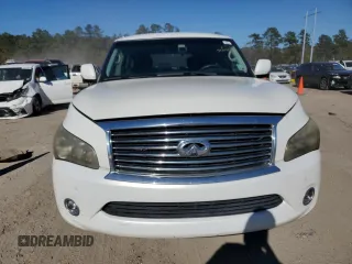 2013 Infiniti QX56 8-passenger with VIN JN8AZ2ND7D9730026, listed as a Copart auction lot 85692114 with 184,795 mi miles and Clean Title. Bid and sale history available at carsss.com. Image 5.