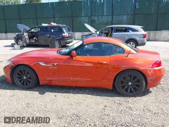 2014 BMW Z4 sDrive28i with VIN WBALL5C59EJ105837, listed as a IAAI auction lot 42466707 with 65,847 mi miles and . Bid and sale history available at DreamBid. Image 14.