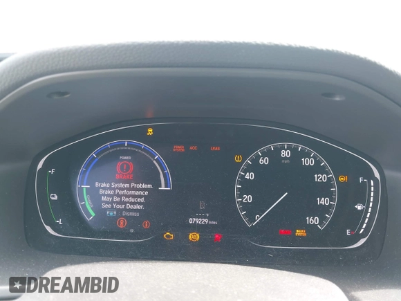 2019 Honda Accord EX with VIN 1HGCV3F46KA013862, listed as a IAAI auction lot 42621906 with 79,229 mi miles and . Bid and sale history available at DreamBid. Image 7.