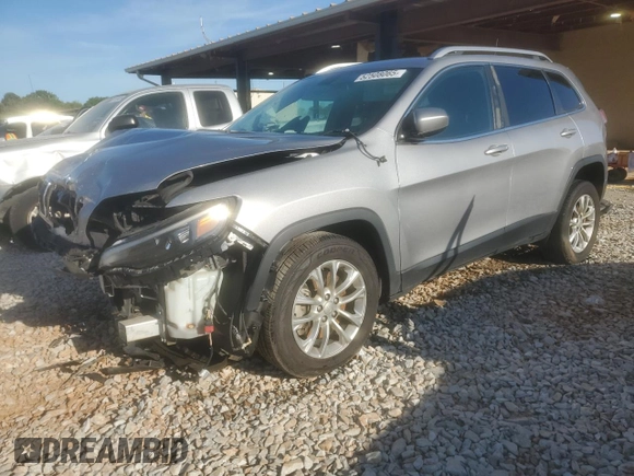 2019 Jeep Cherokee Latitude with VIN 1C4PJLCX4KD110812, listed as a Copart auction lot 52508065 with 126,861 mi miles and Salvage title. Bid and sale history available at DreamBid. Image 1.