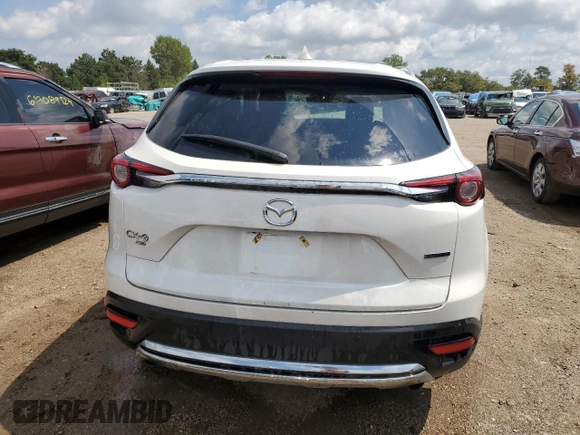 2022 Mazda CX-9 Touring Plus with VIN JM3TCBAY1N0616616, listed as a Copart auction lot 67702904 with 28,436 mi miles and Salvage Title. Bid and sale history available at carsss.com. Image 6.
