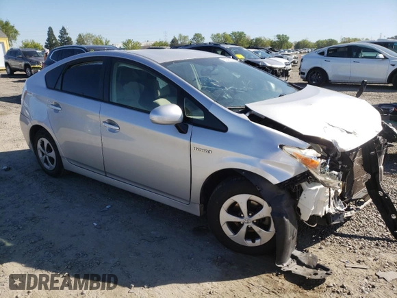 2013 Toyota Prius One with VIN JTDKN3DU7D5653250, listed as a Copart auction lot 50596745 with 157,059 mi miles and Salvage Title. Bid and sale history available at carsss.com. Image 4.