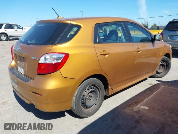 2009 Toyota Matrix with VIN 2T1KU40E69C018960, listed as a IAAI auction lot 42239356 with 209,669 mi miles and . Bid and sale history available at DreamBid. Image 4.