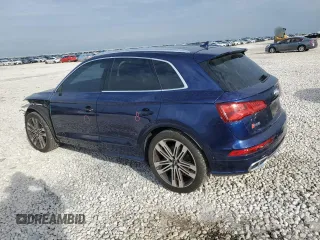2018 Audi SQ5 Prestige with VIN WA1C4AFY6J2024887, listed as a Copart auction lot 69635524 with 71,905 mi miles and Salvage Title. Bid and sale history available at DreamBid. Image 2.