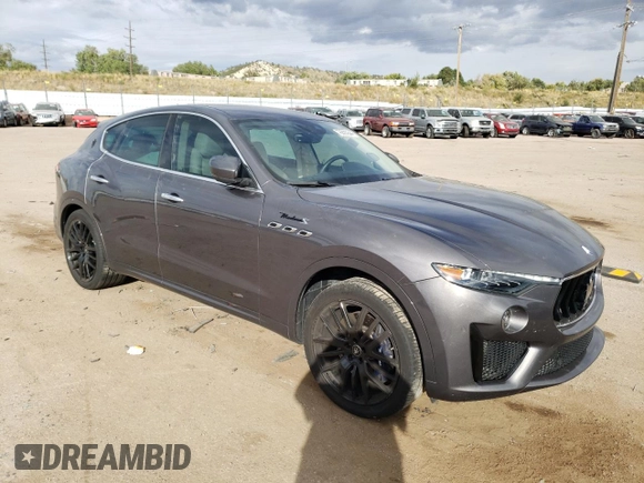 2022 Maserati Levante Modena S with VIN ZN661ZUM9NX399027, listed as a Copart auction lot 76893644 with 29,075 mi miles and Salvage Title. Bid and sale history available at carsss.com. Image 4.