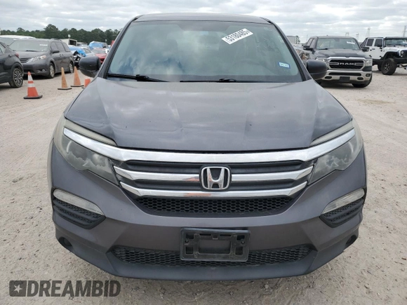 2016 Honda Pilot LX with VIN 5FNYF5H13GB036305, listed as a Copart auction lot 53180485 with 183,872 mi miles and Clean Title. Bid and sale history available at DreamBid. Image 5.