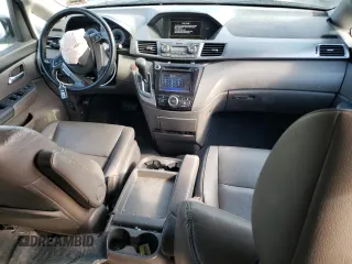 2014 Honda Odyssey EX-L with VIN 5FNRL5H67EB006410, listed as a Copart auction lot 47461745 with 133,774 mi miles and Salvage Title. Bid and sale history available at DreamBid. Image 8.