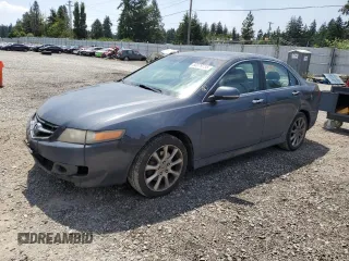 2007 Acura TSX Navi with VIN JH4CL96927C018473, listed as a Copart auction lot 60079735 with 364,753 mi miles and Salvage title. Bid and sale history available at DreamBid. Image 1.