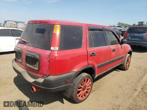 2001 Honda CR-V LX with VIN JHLRD18481C032867, listed as a Copart auction lot 69668054 with 224,578 mi miles and Salvage Title. Bid and sale history available at carsss.com. Image 3.