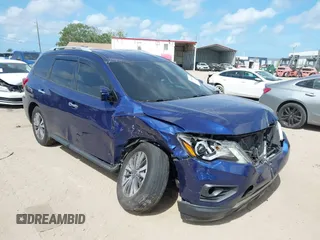 2020 Nissan Pathfinder SL z VIN 5N1DR2CN6LC580802, wystawiony jako IAAI lot #41946218 z przebiegiem 55 252 mil mil oraz . Historia ofert i sprzedaży dostępna na DreamBid. Obrazek 1.