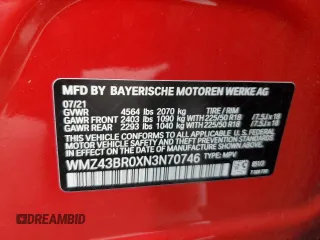 2022 MINI Countryman Cooper z VIN WMZ43BR0XN3N70746, wystawiony jako Copart lot #59487895 z przebiegiem 51 444 mil mil oraz Szkoda całkowita • Salvage title. Historia ofert i sprzedaży dostępna na DreamBid. Obrazek 13.