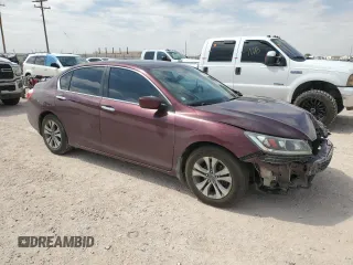 2014 Honda Accord LX with VIN 1HGCR2F37EA086670, listed as a Copart auction lot 53155125 with 203,156 mi miles and Salvage Title. Bid and sale history available at carsss.com. Image 4.