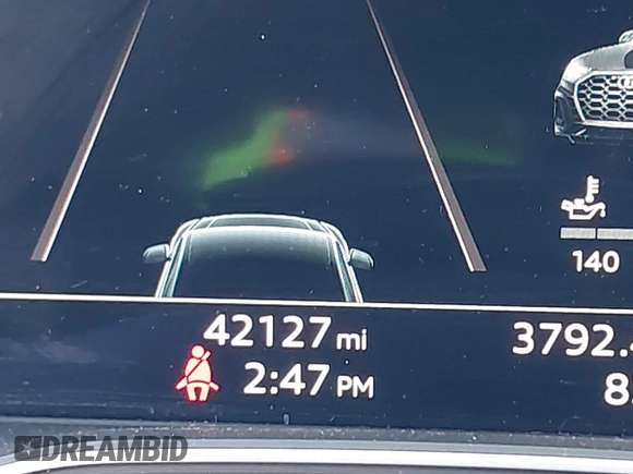 2021 Audi Q5 Premium Plus z VIN WA1BAAFY6M2130653, wystawiony jako IAAI lot #42138199 z przebiegiem 42 127 mil mil oraz . Historia ofert i sprzedaży dostępna na DreamBid. Obrazek 16.