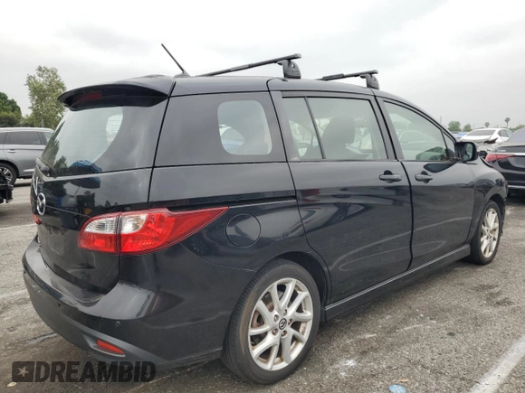 2015 Mazda 5 Touring with VIN JM1CW2CL8F0191186, listed as a Copart auction lot 57846745 with 87,789 mi miles and Salvage title. Bid and sale history available at DreamBid. Image 3.