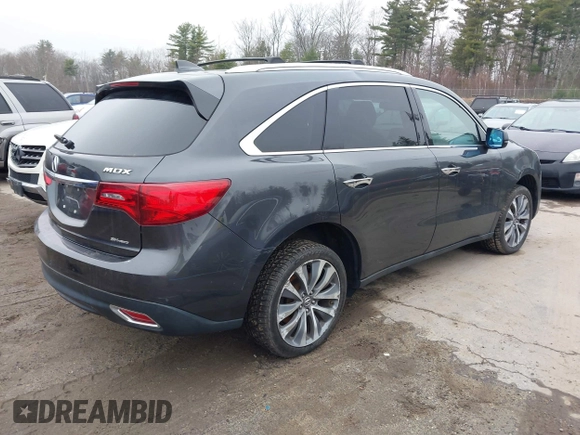 2014 Acura MDX Technology z VIN 5FRYD4H4XEB046657, wystawiony jako IAAI lot #42019737 z przebiegiem 148 068 mil mil oraz . Historia ofert i sprzedaży dostępna na DreamBid. Obrazek 4.