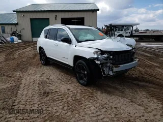 2017 Jeep Compass High Altitude with VIN 1C4NJDEB2HD204405, listed as a Copart auction lot 51505555 with 162,630 mi miles and Clean title. Bid and sale history available at DreamBid. Image 14.