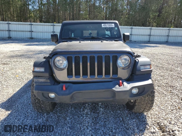 2020 Jeep Wrangler Unlimited Sport S с VIN 1C4HJXDG2LW104085, выставлен на аукционе Copart как лот 49573955 с пробегом 45 853 миль миль и Списание • Salvage title. История ставок и продаж доступна на DreamBid. Изображение 5.