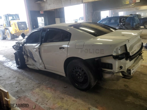 2022 Dodge Charger Police with VIN 2C3CDXKG5NH130688, listed as a Copart auction lot 86765364 with 0 mi miles and Clean Title. Bid and sale history available at carsss.com. Image 2.