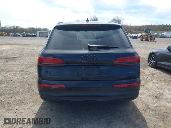 2023 Audi Q7 Premium Plus with VIN WA1LCBF77PD031019, listed as a IAAI auction lot 41900085 with 29,277 mi miles and . Bid and sale history available at DreamBid. Image 16.