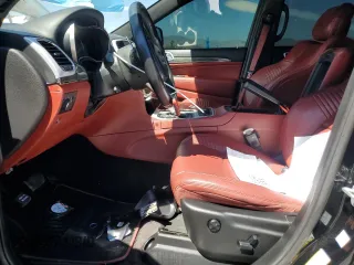 2018 Jeep Grand Cherokee Trackhawk z VIN 1C4RJFN90JC293820, wystawiony jako Copart lot #63778505 z przebiegiem 87 682 mil mil oraz Szkoda całkowita • Salvage title. Historia ofert i sprzedaży dostępna na DreamBid. Obrazek 7.