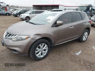 2012 Nissan Murano S with VIN JN8AZ1MU3CW120037, listed as a IAAI auction lot 41161477 with 169,720 mi miles and . Bid and sale history available at DreamBid. Image 2.