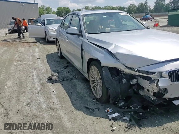 2014 BMW 3 Series 328i with VIN WBA3A5C50EP602567, listed as a Copart auction lot 57306085 with 117,561 mi miles and Salvage title. Bid and sale history available at DreamBid. Image 13.