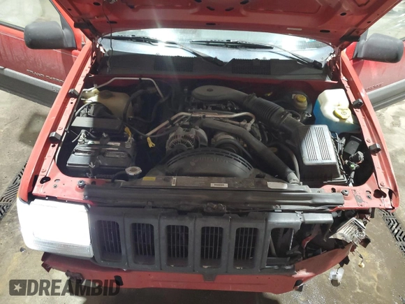 1997 Jeep Grand Cherokee Laredo with VIN 1J4GZ58Y5VC674687, listed as a Copart auction lot 43137095 with 173,228 mi miles and Salvage Title. Bid and sale history available at carsss.com. Image 12.