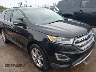 2015 Ford Edge Titanium z VIN 2FMTK4K96FBB24674, wystawiony jako IAAI lot #42403892 z przebiegiem 113 816 mil mil oraz . Historia ofert i sprzedaży dostępna na DreamBid. Obrazek 1.