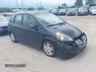 2007 Honda Fit Sport with VIN JHMGD37697S059849, listed as a IAAI auction lot 42762132 with 131,791 mi miles and . Bid and sale history available at DreamBid. Image 1.