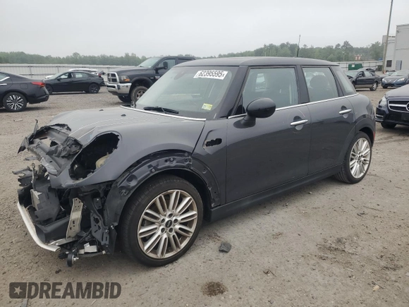 2019 MINI Hardtop 4 Door Cooper S with VIN WMWXU3C54K2H88834, listed as a Copart auction lot 62395595 with 34,388 mi miles and Salvage title. Bid and sale history available at DreamBid. Image 1.