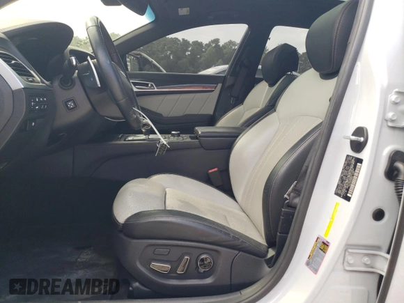 2019 Genesis G80 3.3T Sport with VIN KMTFN4JB8KU313006, listed as a Copart auction lot 69865804 with 126,992 mi miles and Salvage Title. Bid and sale history available at carsss.com. Image 7.
