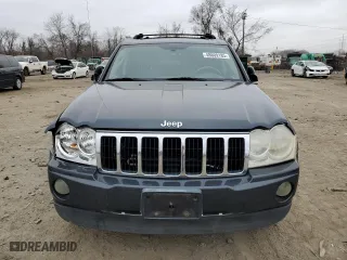 2007 Jeep Grand Cherokee Limited with VIN 1J8HR58P17C642901, listed as a Copart auction lot 48609185 with 153,195 mi miles and Salvage Title. Bid and sale history available at carsss.com. Image 5.